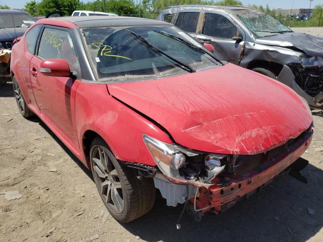 JTKJF5C76E3076183 - 2014 TOYOTA SCION TC წითელი ფოტო 1