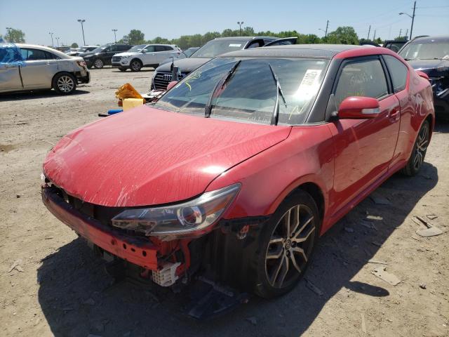 JTKJF5C76E3076183 - 2014 TOYOTA SCION TC წითელი ფოტო 2