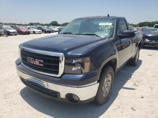 1GTEC14C18Z237630 - 2008 GMC SIERRA C15 BLACK photo 2