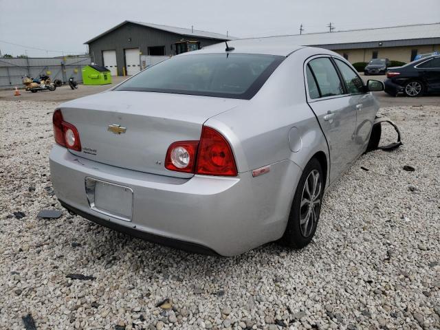 1G1ZH57B394145486 - 2009 CHEVROLET MALIBU  LT SILVER photo 4
