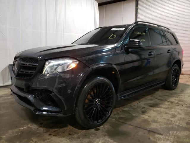 4JGDF7FE0JB057005 - 2018 MERCEDES-BENZ GLS 63 AMG BLACK photo 2