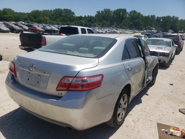 4T1BE46K07U143457 - 2007 TOYOTA CAMRY CE SILVER photo 4