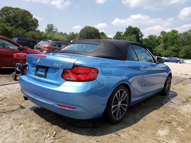 WBA2K1C57KVD42115 - 2019 BMW 230XI BLUE photo 4