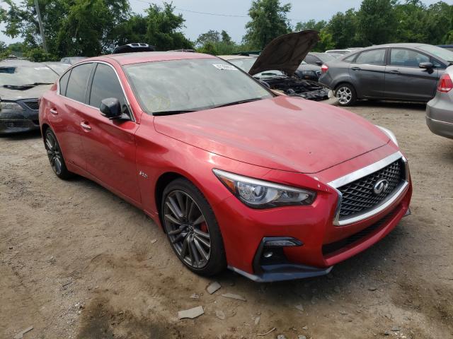 JN1FV7AR9KM801154 - 2019 INFINITI Q50 RED SP RED photo 1