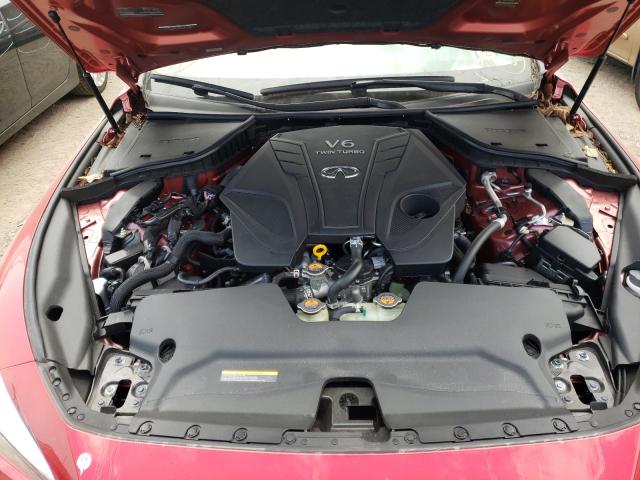 JN1FV7AR9KM801154 - 2019 INFINITI Q50 RED SP RED photo 7