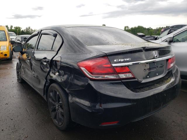 2HGFB2F95FH510128 - 2015 HONDA CIVIC EXL 黑色 照片 3
