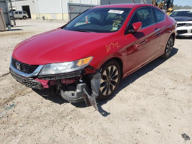 1HGCT1B37DA021012 - 2013 HONDA ACCORD LX- RED photo 2