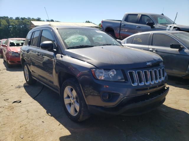 1C4NJCBB9ED889349 - 2014 JEEP COMPASS SP GRAY photo 1