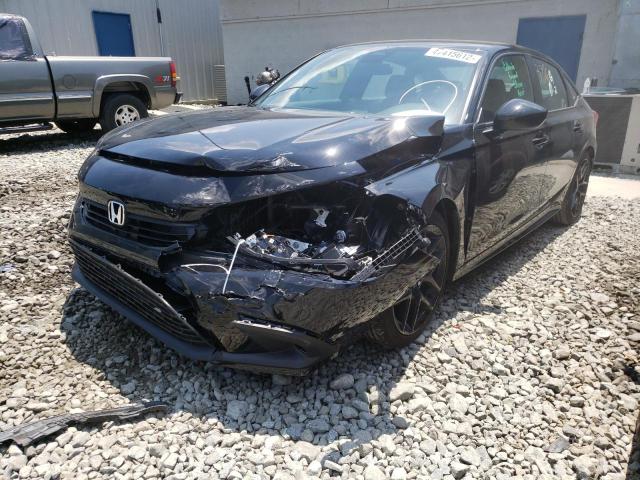 2HGFE2F53NH540974 - 2022 HONDA CIVIC SPOR 黑色 照片 2