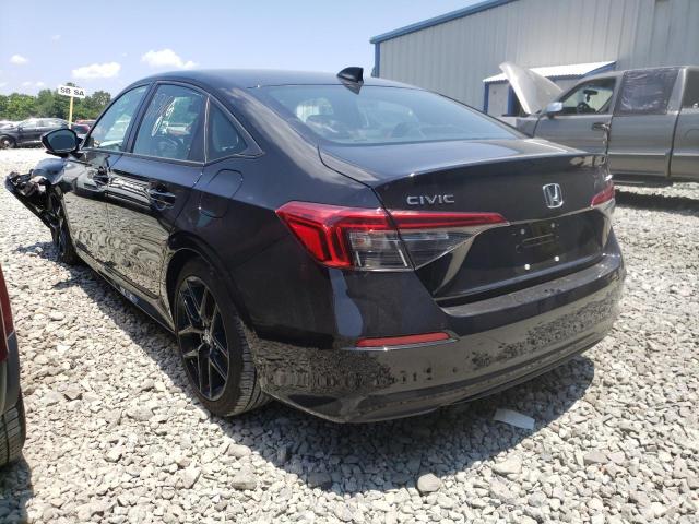 2HGFE2F53NH540974 - 2022 HONDA CIVIC SPOR 黑色 照片 3