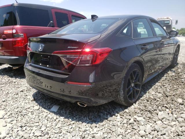 2HGFE2F53NH540974 - 2022 HONDA CIVIC SPOR 黑色 照片 4