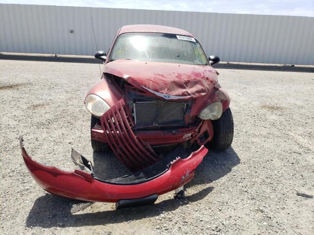 3A8FY48B08T163111 - 2008 CHRYSLER PT CRUISER RED photo 9