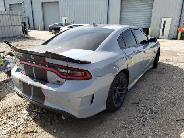 2C3CDXGJ2LH228286 - 2020 DODGE CHARGER SC GRAY photo 4