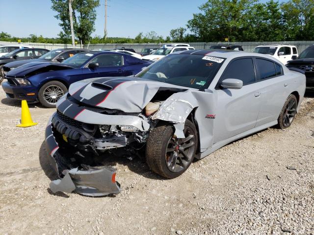 2C3CDXGJ2LH228286 - 2020 DODGE CHARGER SC GRAY photo 9