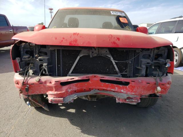 3GCEC14X77G164975 - 2007 CHEVROLET SILVERADO RED photo 9