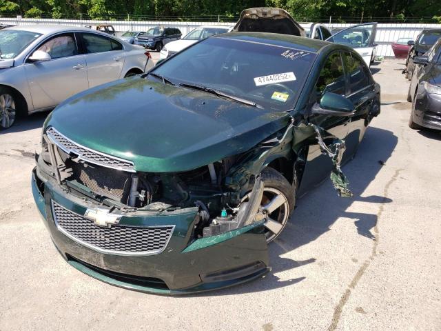 1G1PC5SB3E7224095 - 2014 CHEVROLET CRUZE GREEN photo 2