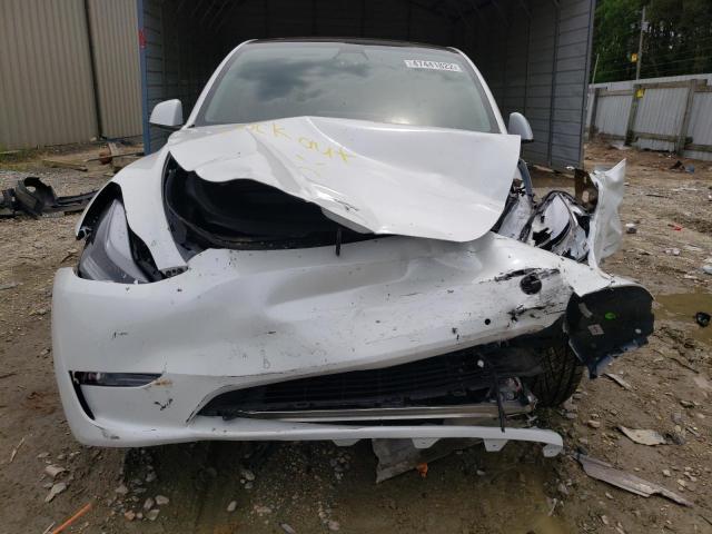 5YJYGDEF2MF304330 - 2021 TESLA MODEL Y Белый фото 9