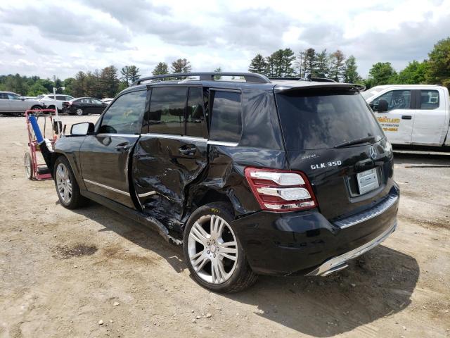 WDCGG8JB4DG058807 - 2013 MERCEDES-BENZ GLK 350 4M BLACK photo 3