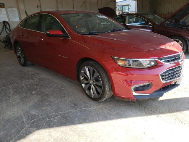 1G1ZH5SX8GF200275 - 2016 CHEVROLET MALIBU PRE MAROON photo 1