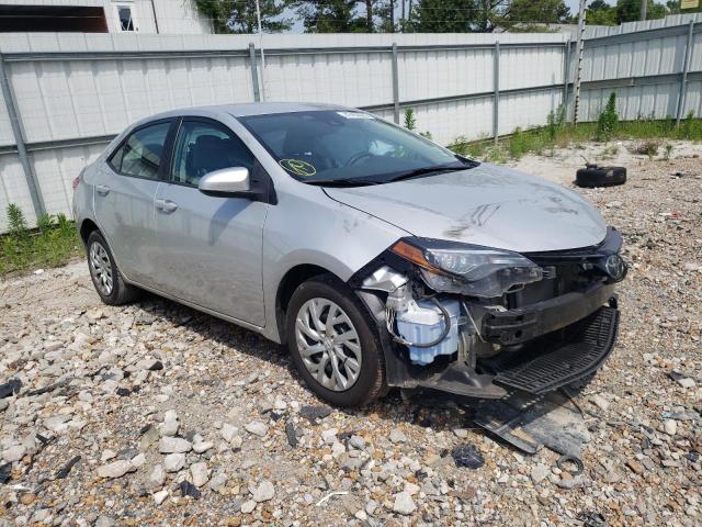 5YFBURHE6JP817353 - 2018 TOYOTA COROLLA L SILVER photo 1