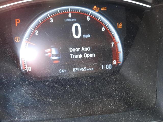 2HGFC2F83MH517323 - 2021 HONDA CIVIC SPOR GRAY photo 8