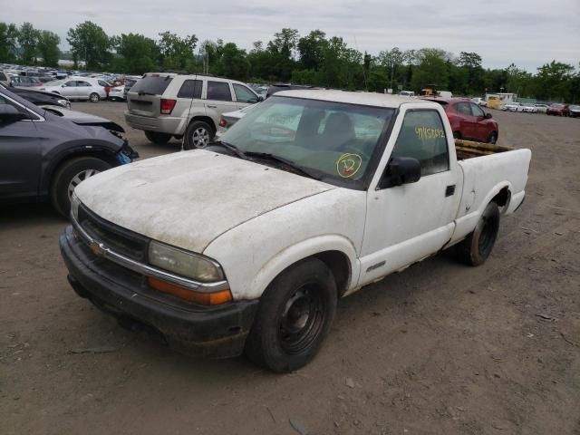 1GCCS14W118225185 - 2001 CHEVROLET S TRUCK S1 WHITE photo 2