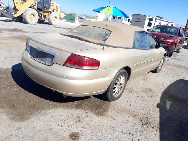 1C3EL55U01N560826 - 2001 CHRYSLER SEBRING GOLD photo 4