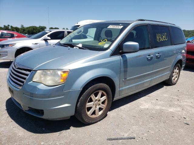 2A8HR54P78R728180 - 2008 CHRYSLER TOWN & CNT BLUE photo 9