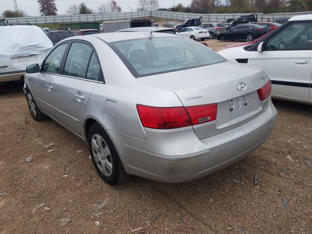 5NPET46C39H488401 - 2009 HYUNDAI SONATA GLS SILVER photo 3