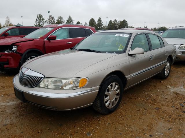 1LNHM97VX1Y667413 - 2001 LINCOLN CONTINENTA TAN photo 2