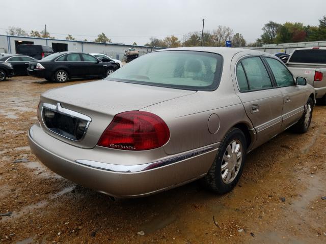 1LNHM97VX1Y667413 - 2001 LINCOLN CONTINENTA TAN photo 4