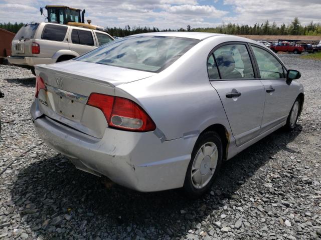 2HGFA16479H113669 - 2009 HONDA CIVIC DX-G SILVER photo 4