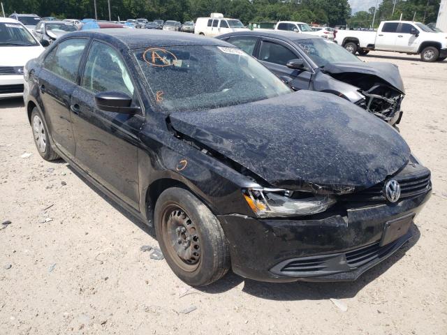 3VW1K7AJXEM351076 - 2014 VOLKSWAGEN JETTA BASE 黑色 照片 1