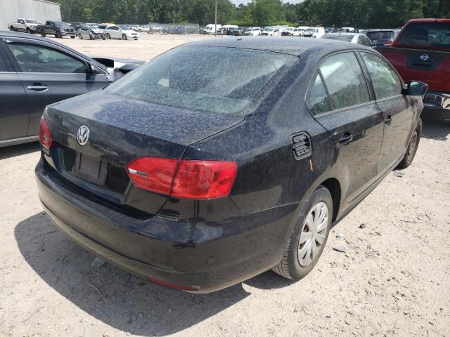 3VW1K7AJXEM351076 - 2014 VOLKSWAGEN JETTA BASE 黑色 照片 4