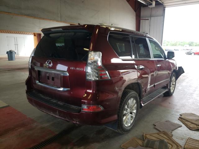 JTJBM7FX6E5082642 - 2014 LEXUS GX 460 MAROON photo 4