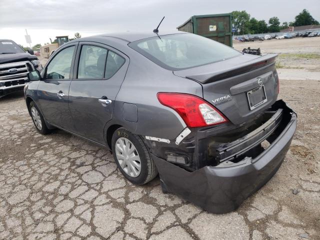 3N1CN7AP1KL827419 - 2019 NISSAN VERSA S GRAY photo 3