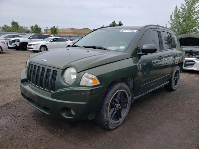 1J4FT47B39D221253 - 2009 JEEP COMPASS SP GREEN photo 2