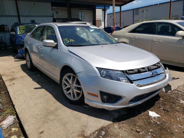 3FAHP0JGXCR388049 - 2012 FORD FUSION SEL SILVER photo 1