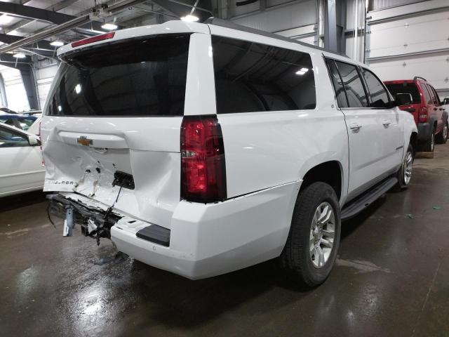 1GNSKHKC1LR229805 - 2020 CHEVROLET SUBURBAN K WHITE photo 4