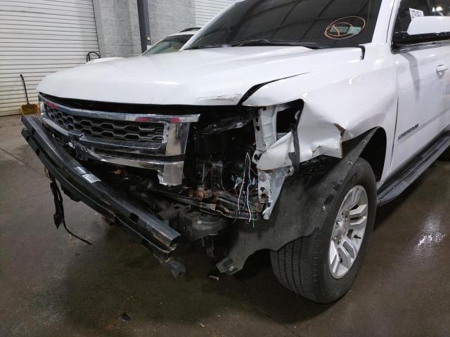 1GNSKHKC1LR229805 - 2020 CHEVROLET SUBURBAN K WHITE photo 9