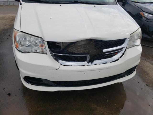 2C4RDGBGXDR715376 - 2013 DODGE GRAND CARA WHITE photo 9