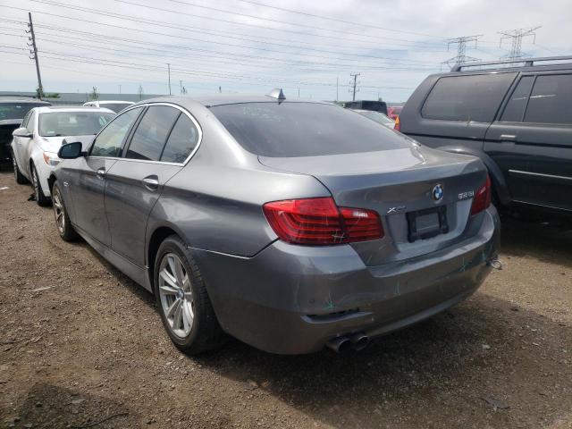 WBA5A7C5XGG145600 - 2016 BMW 528 XI GRAY photo 3