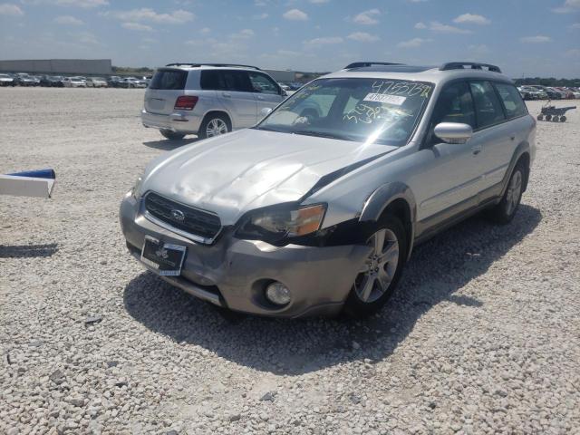 4S4BP86C054374656 - 2005 SUBARU LEGACY OUT SILVER photo 2