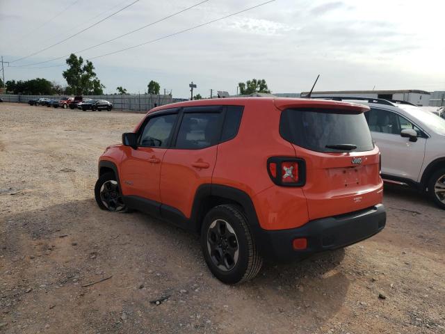 ZACCJAAT0GPD40908 - 2016 JEEP RENEGADE S Narıncı foto 3