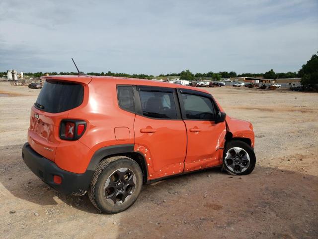 ZACCJAAT0GPD40908 - 2016 JEEP RENEGADE S Narıncı foto 9