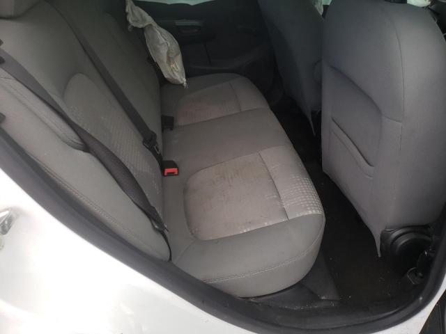 1G1JA6SH6C4188312 - 2012 CHEVROLET SONIC LS WHITE photo 6