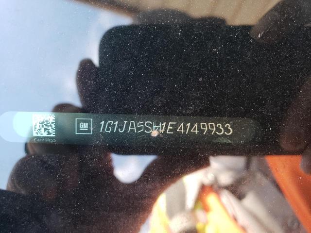 1G1JA5SH1E4149933 - 2014 CHEVROLET SONIC LS  photo 10