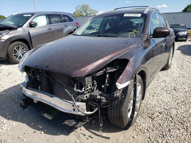 JN1AJ0HR9AM757206 - 2010 INFINITI EX35 BASE BROWN photo 2