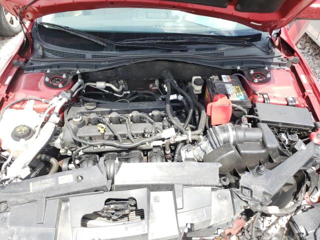 3FAHP0JA0AR337183 - 2010 FORD FUSION SEL RED photo 7
