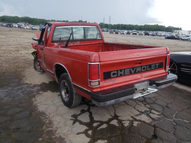 1GCCS14RXM8198499 - 1991 CHEVROLET S TRUCK S1 RED photo 3